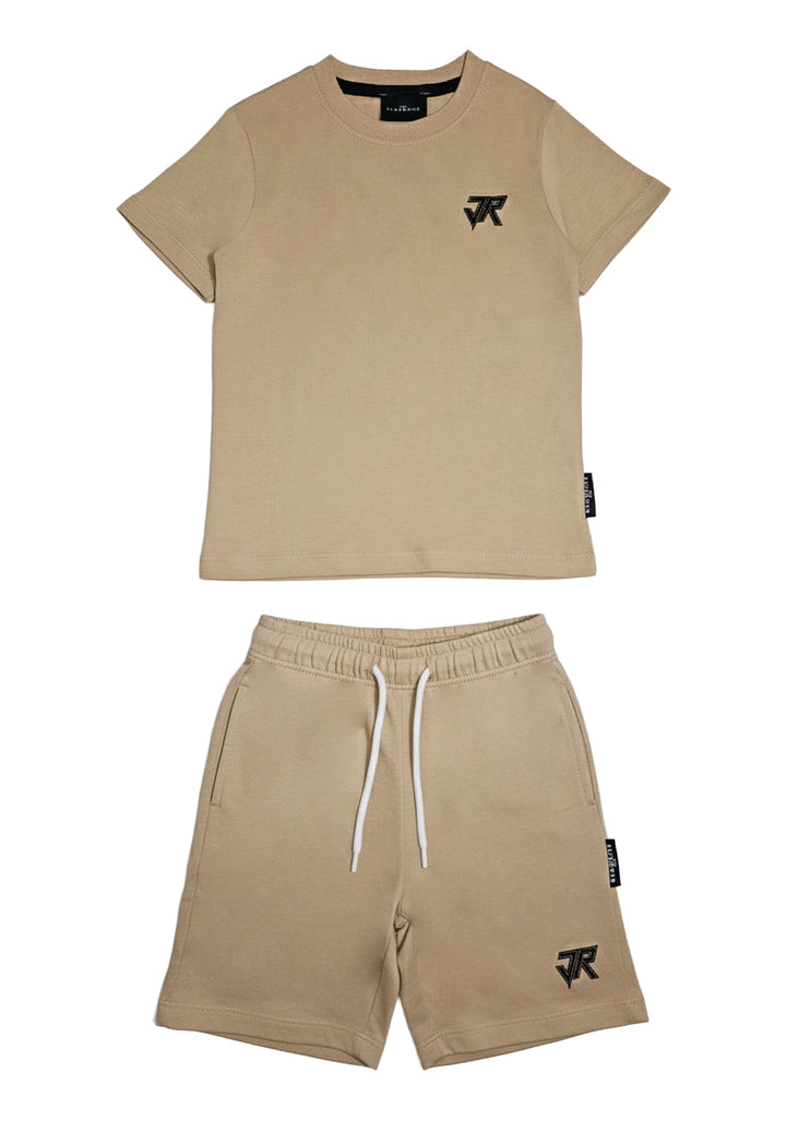 Traje beige para niño