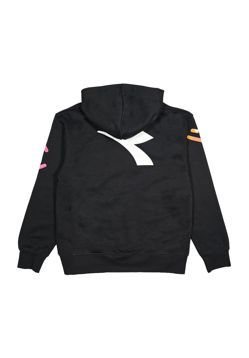 Felpa cappuccio nera per bambino - Primamoda kids