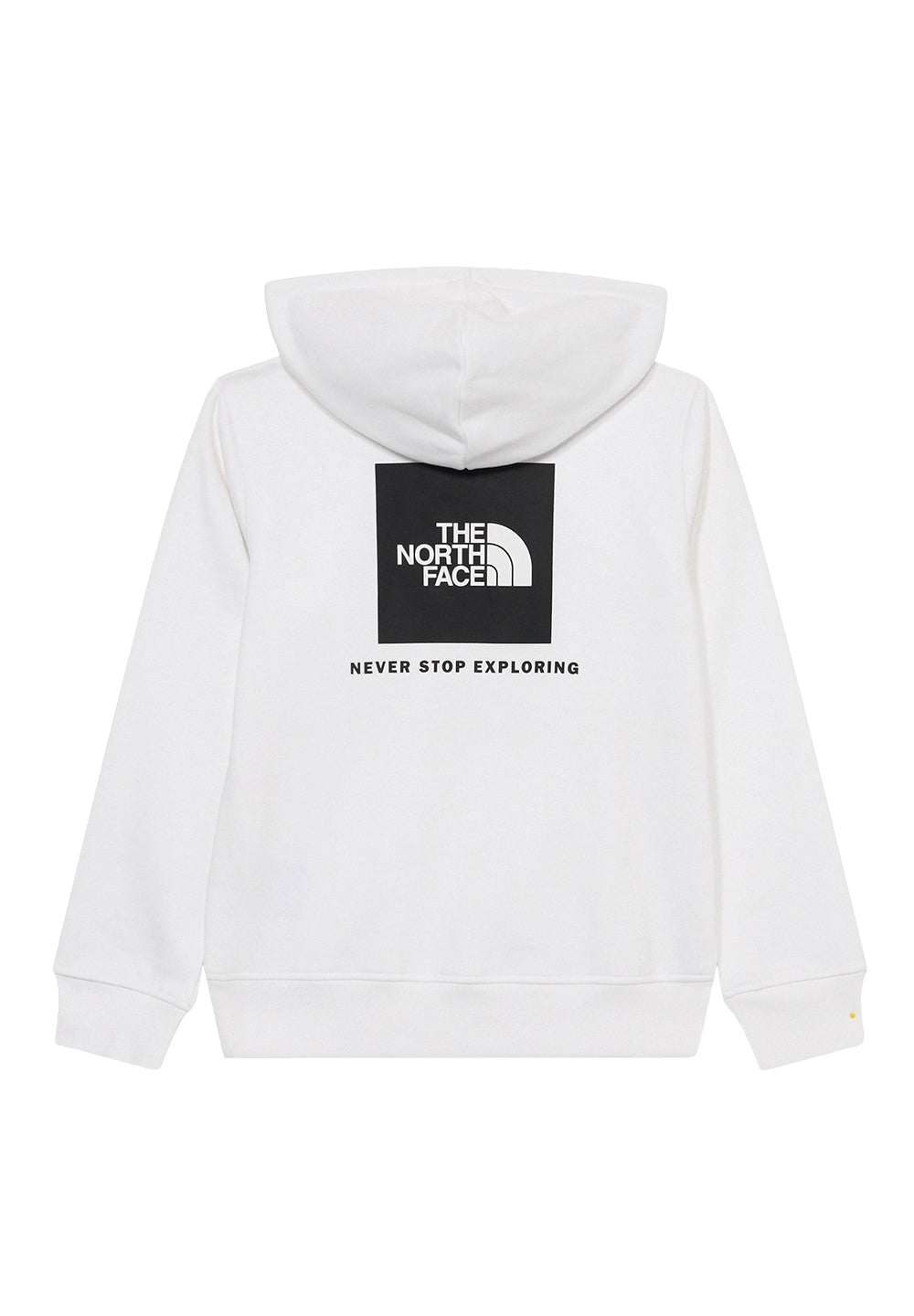 Sudadera con capucha blanca para niño