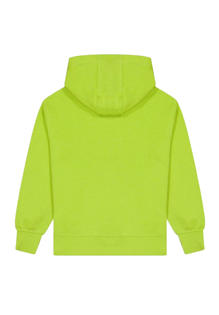 Sudadera con capucha lima para niño