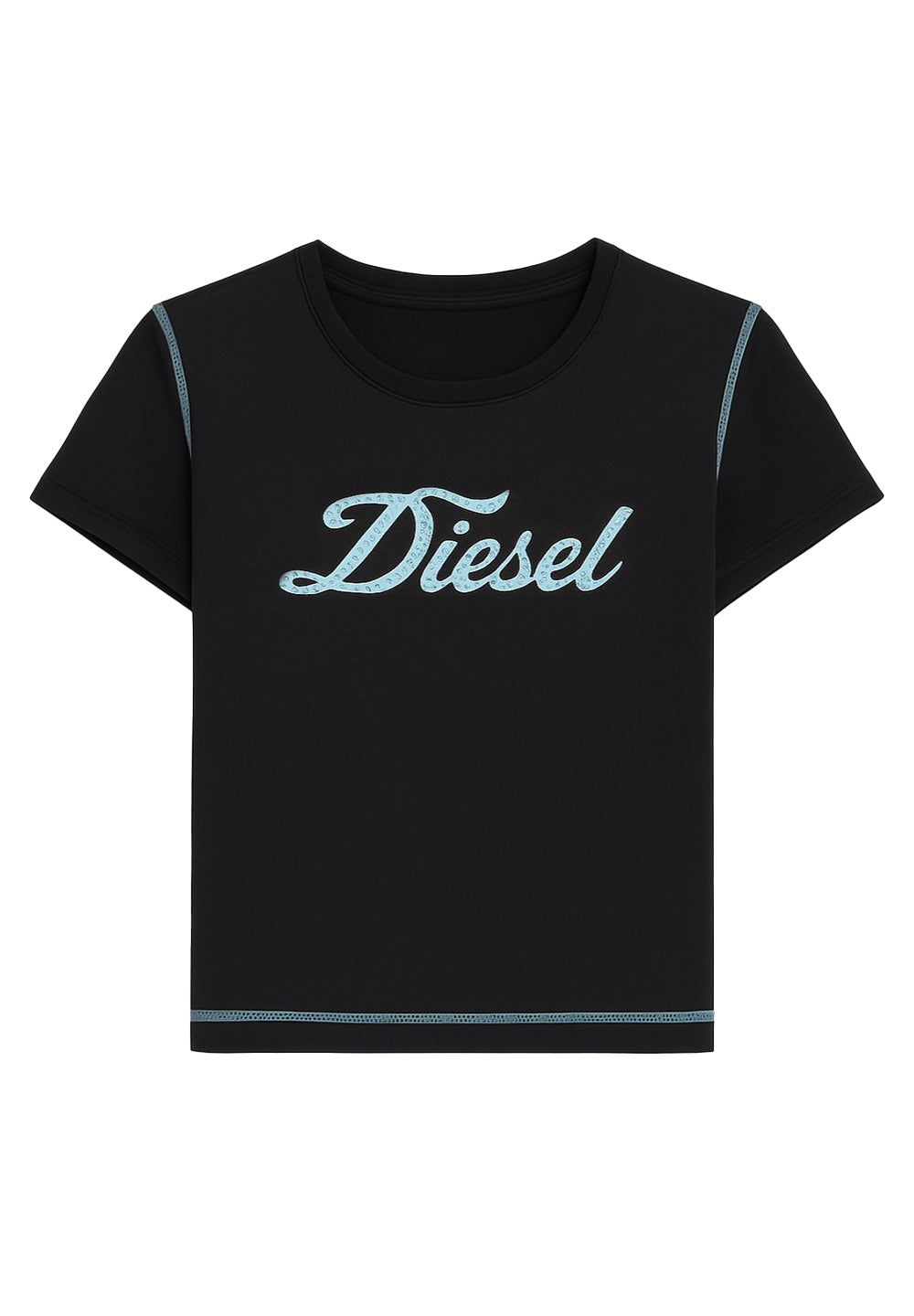 Schwarzes T-Shirt für Mädchen