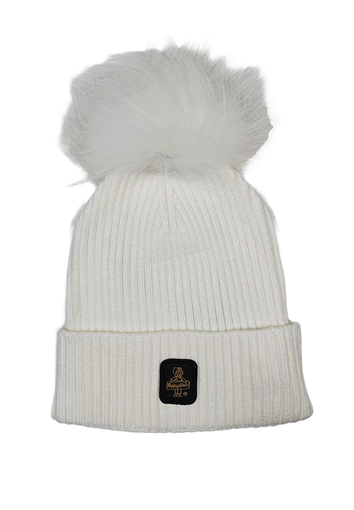 Chapeau blanc pour filles