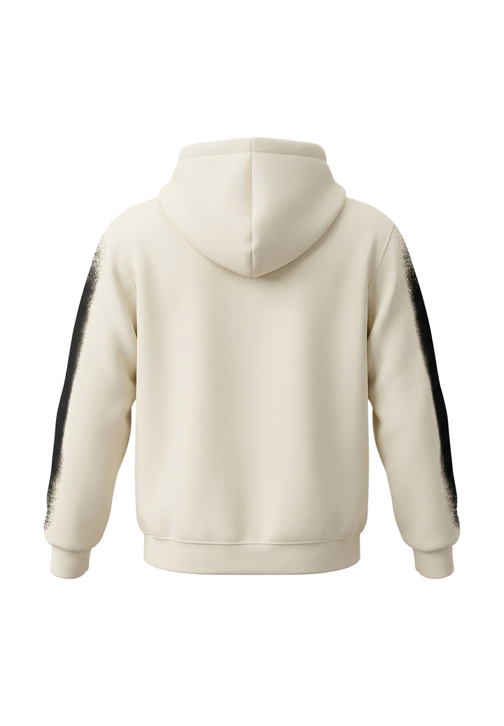 Cremefarbenes Kapuzensweatshirt für Jungen