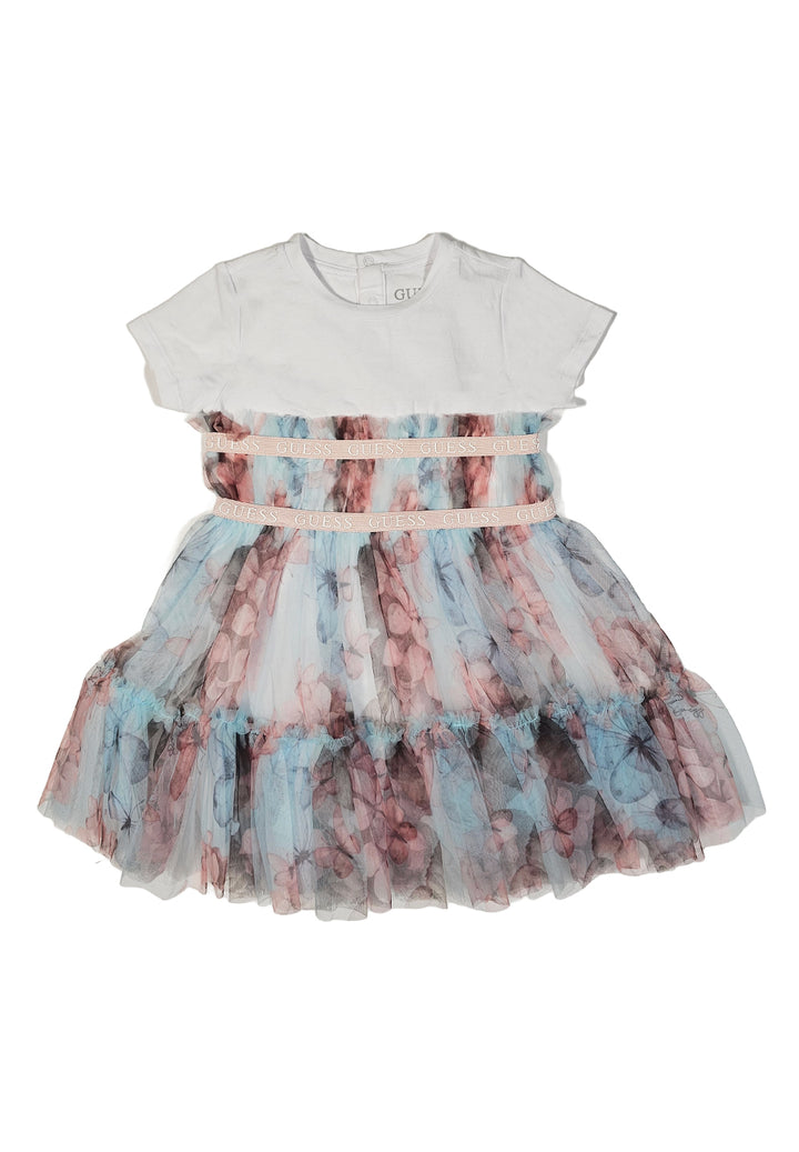 Vestido de tul multicolor para niña