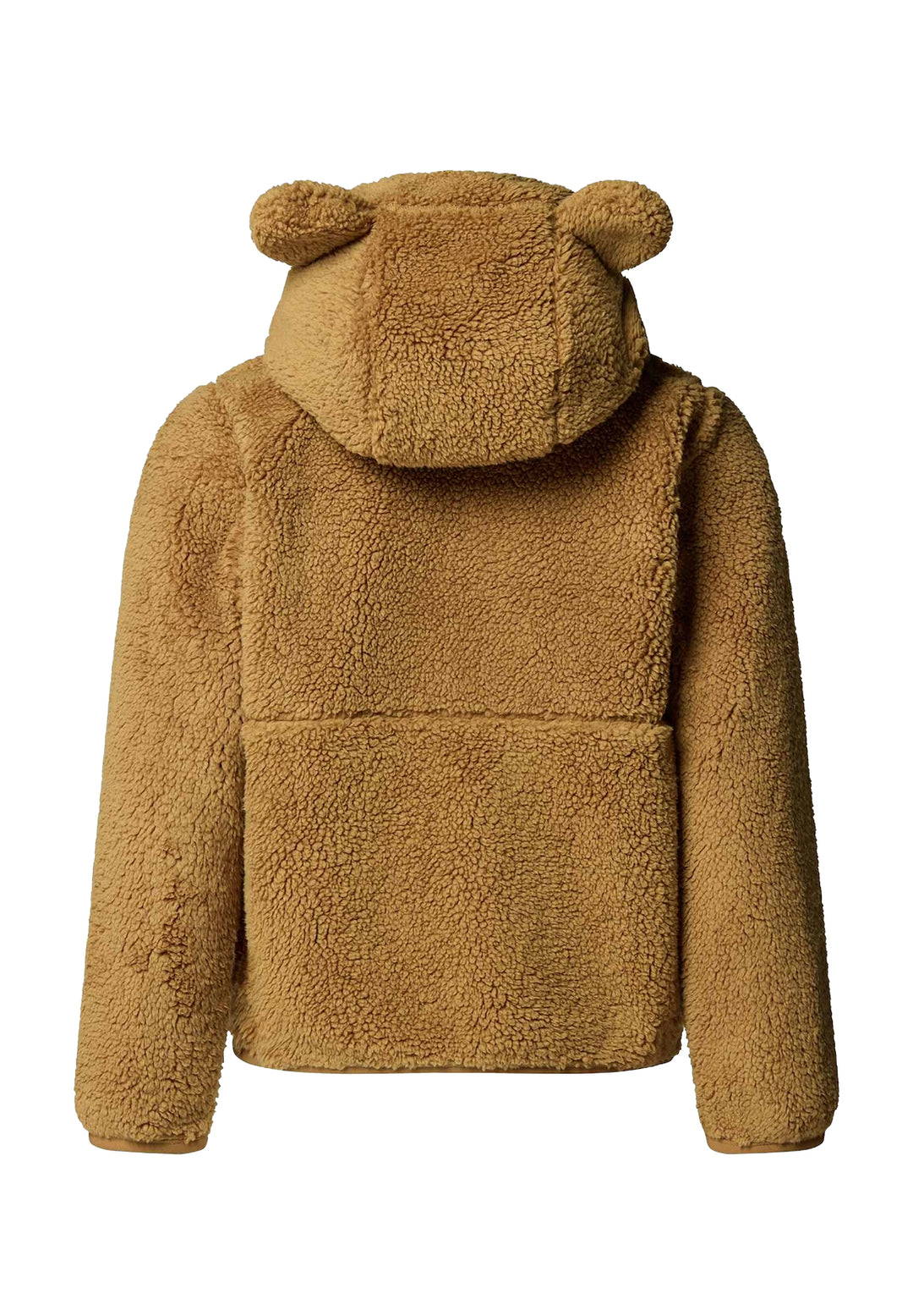 Sudadera tipo peluche marrón unisex