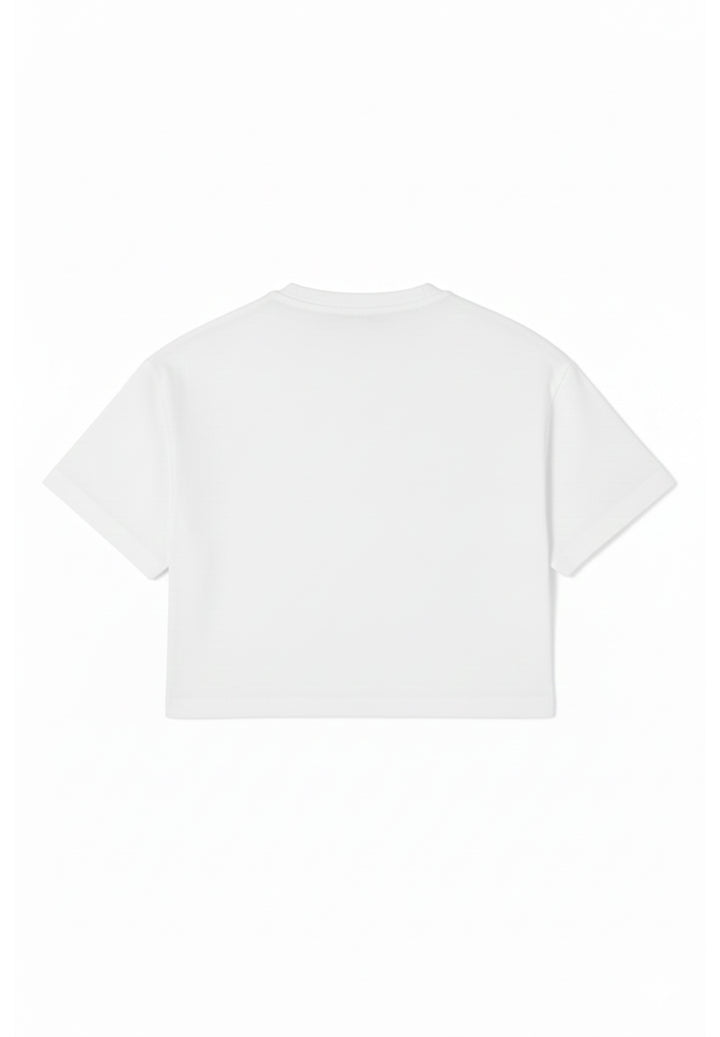 White baby girl t-shirt