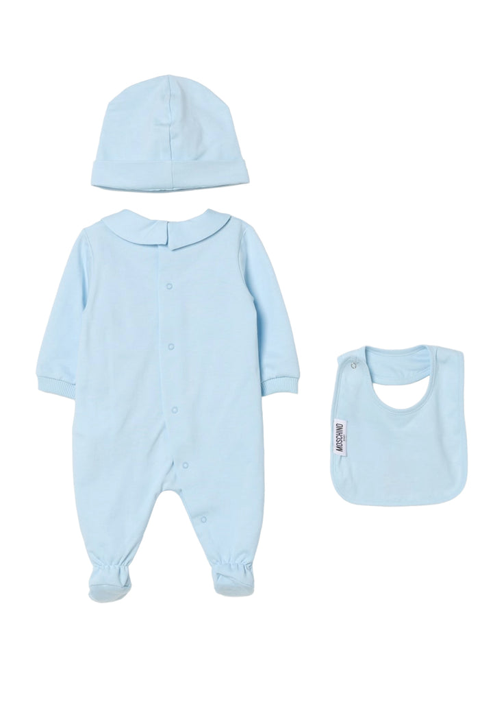Light blue baby romper set