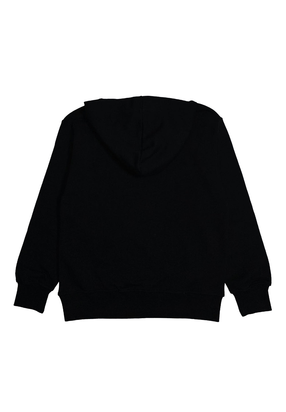 Black hooded sweatshirt for kids