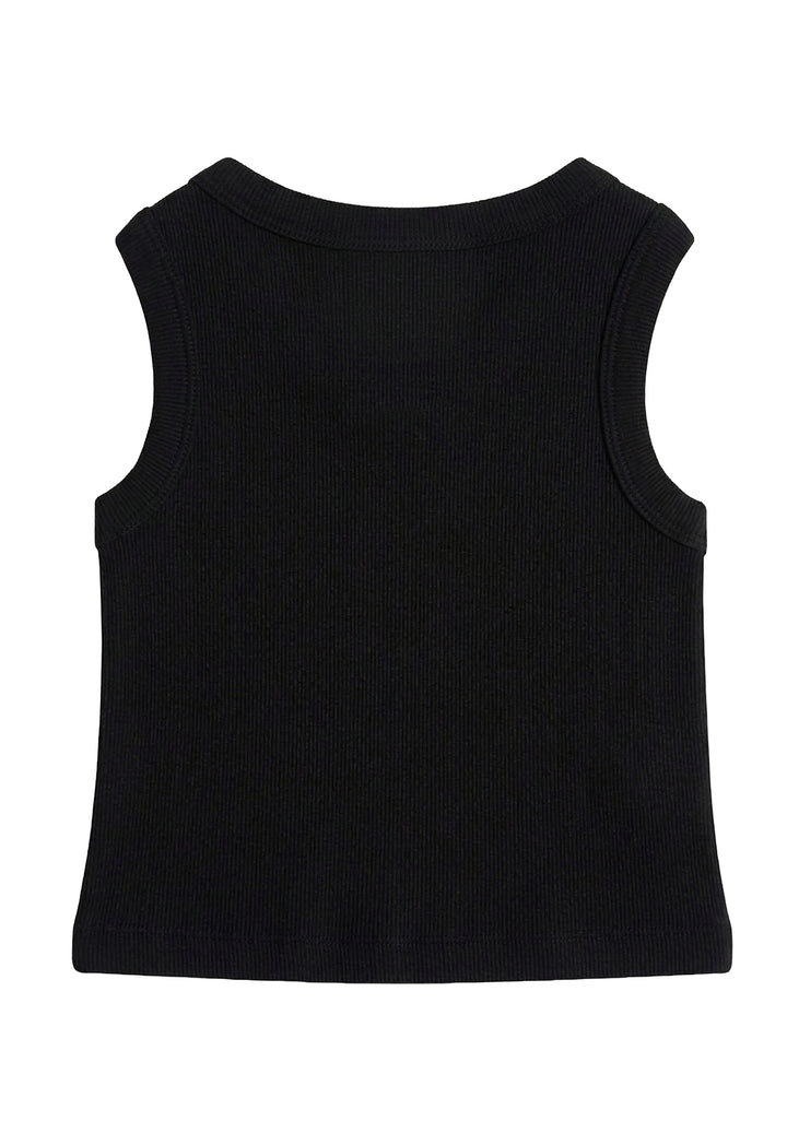 Schwarzes Tanktop für Mädchen