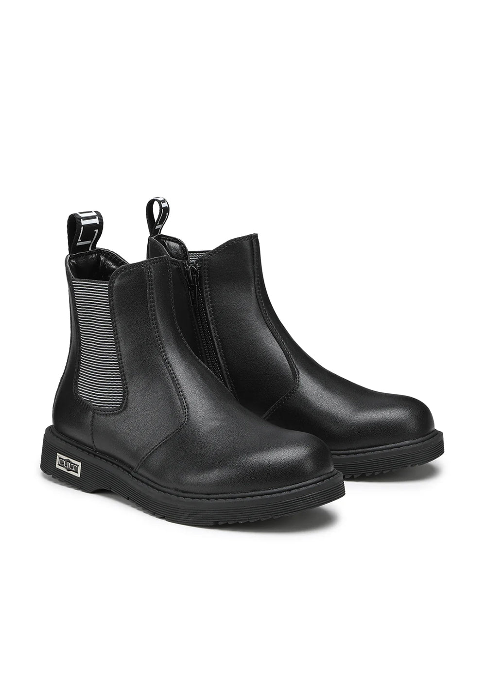 Bottines noires pour filles