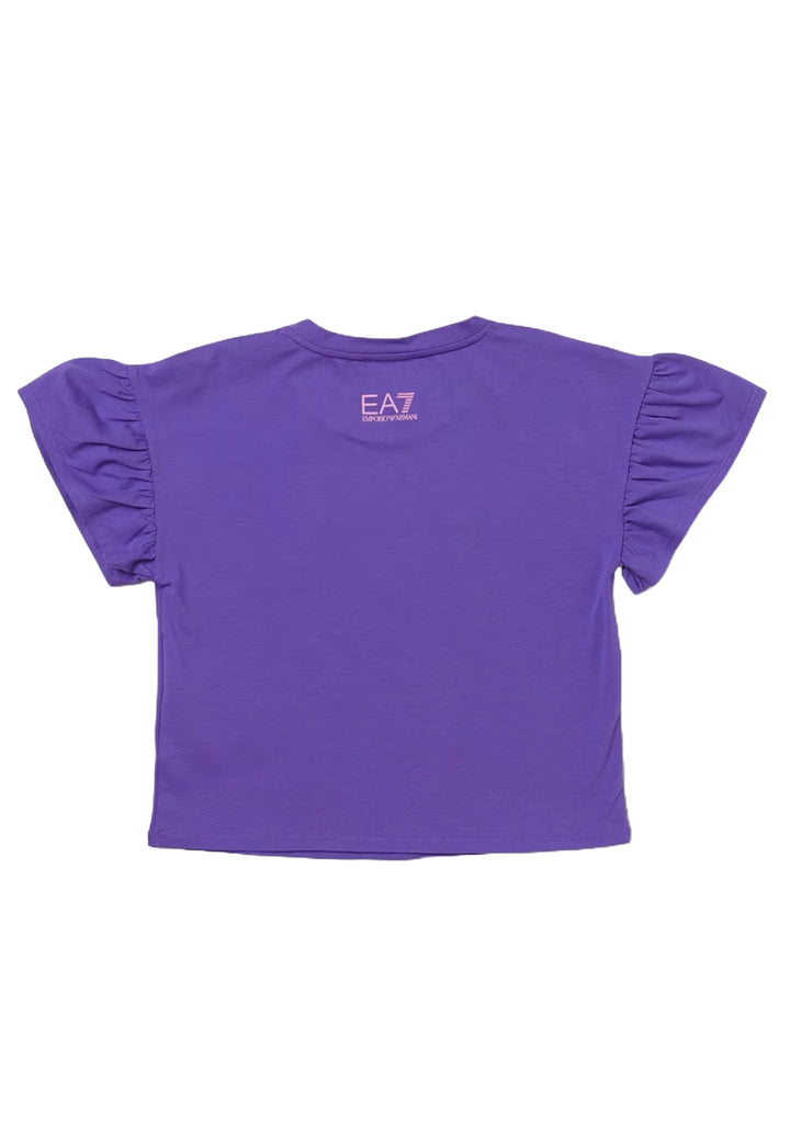 Lila T-Shirt für Mädchen