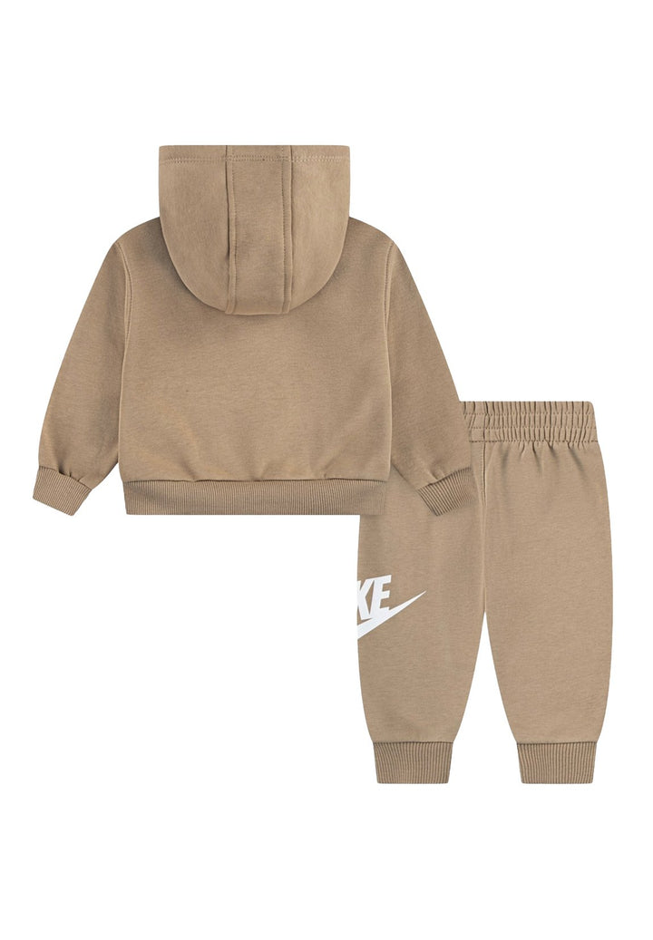 Beiger Sweatshirt-Anzug für Kinder