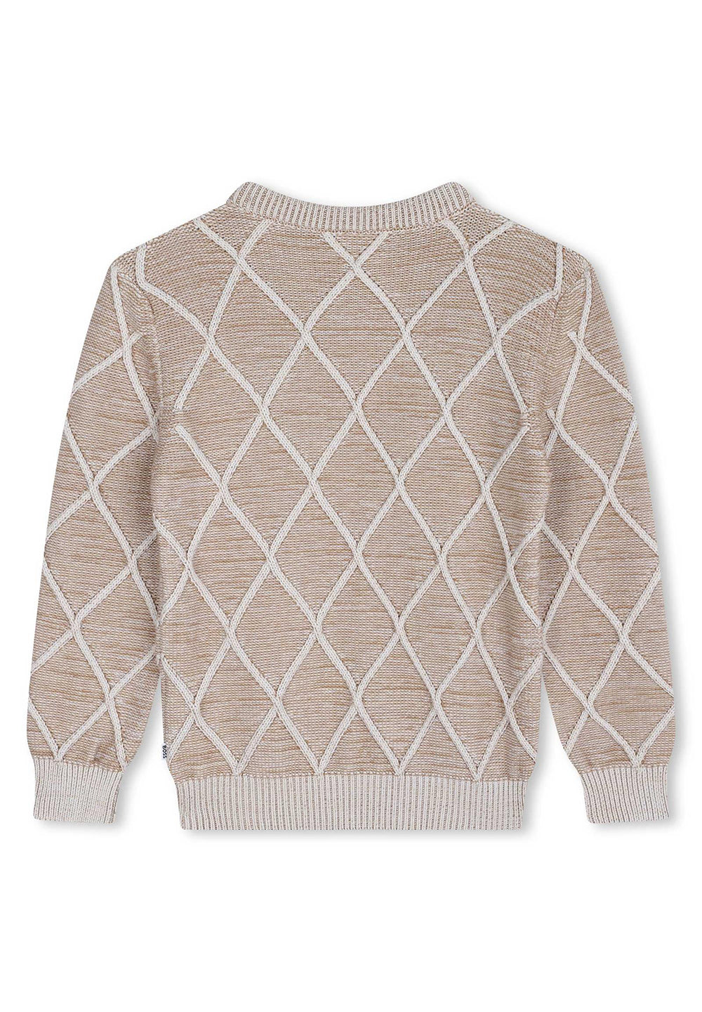Pull beige pour enfant