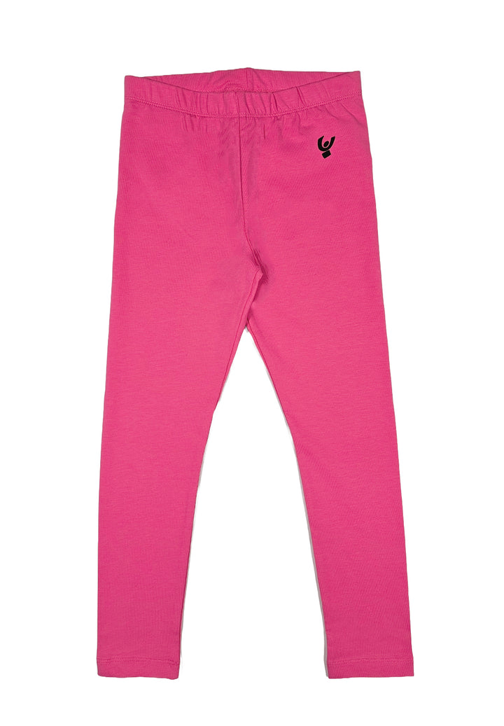 Fuchsia leggings for girls