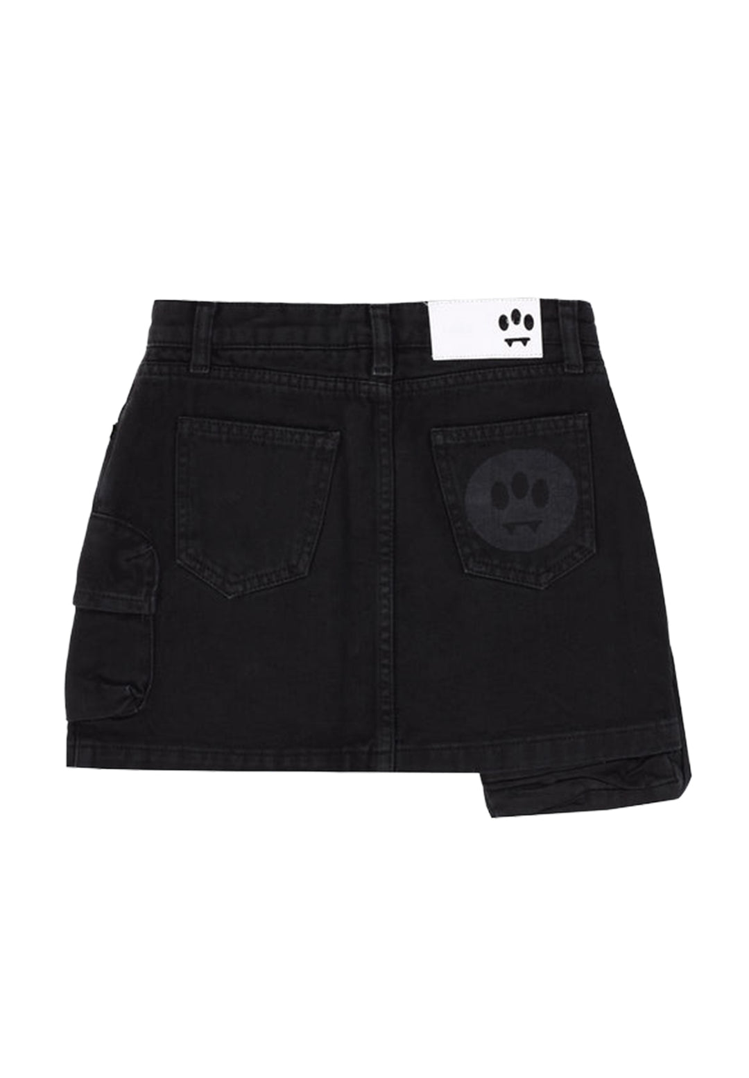 Schwarzer Jeansrock für Mädchen