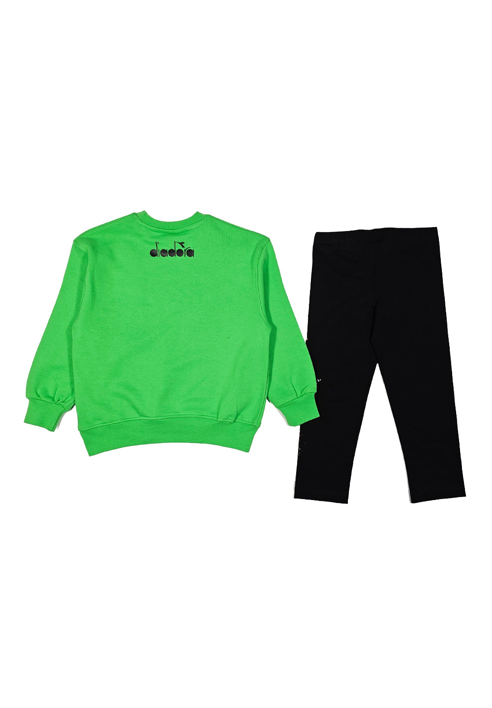 Completo felpa vede-nero per bambina - Primamoda kids