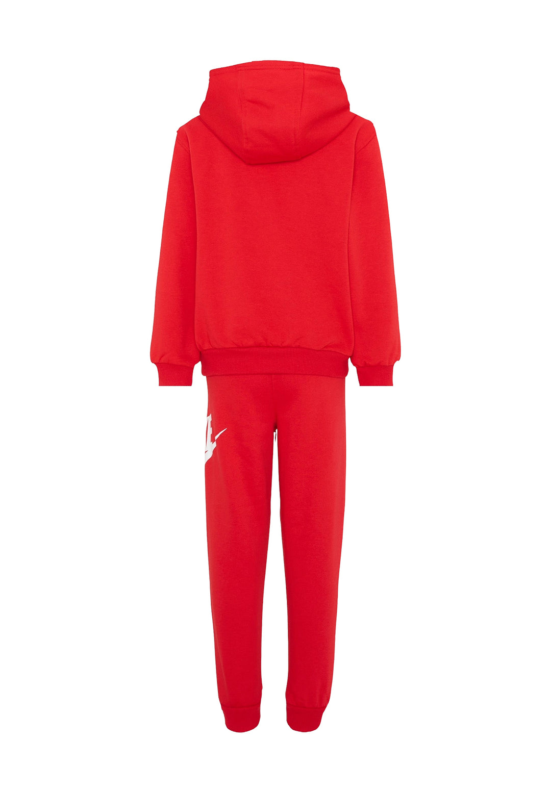 Boy's red sweatshirt set