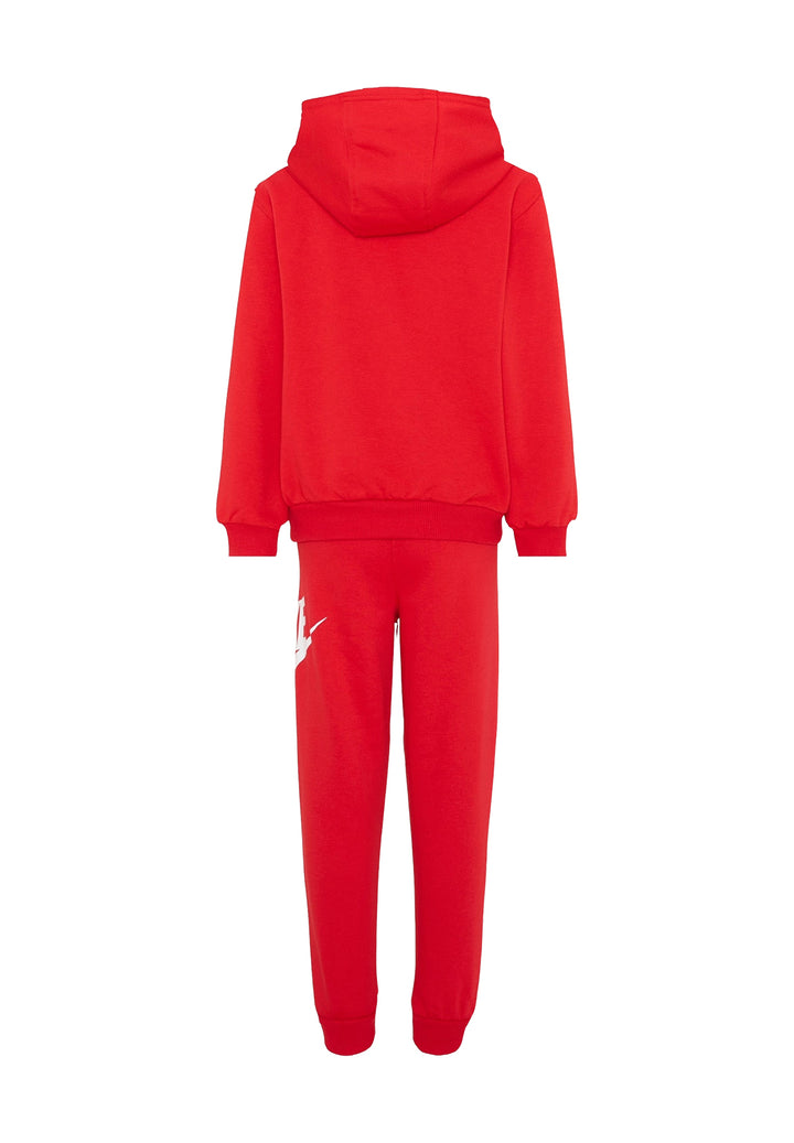 Boy's red sweatshirt set