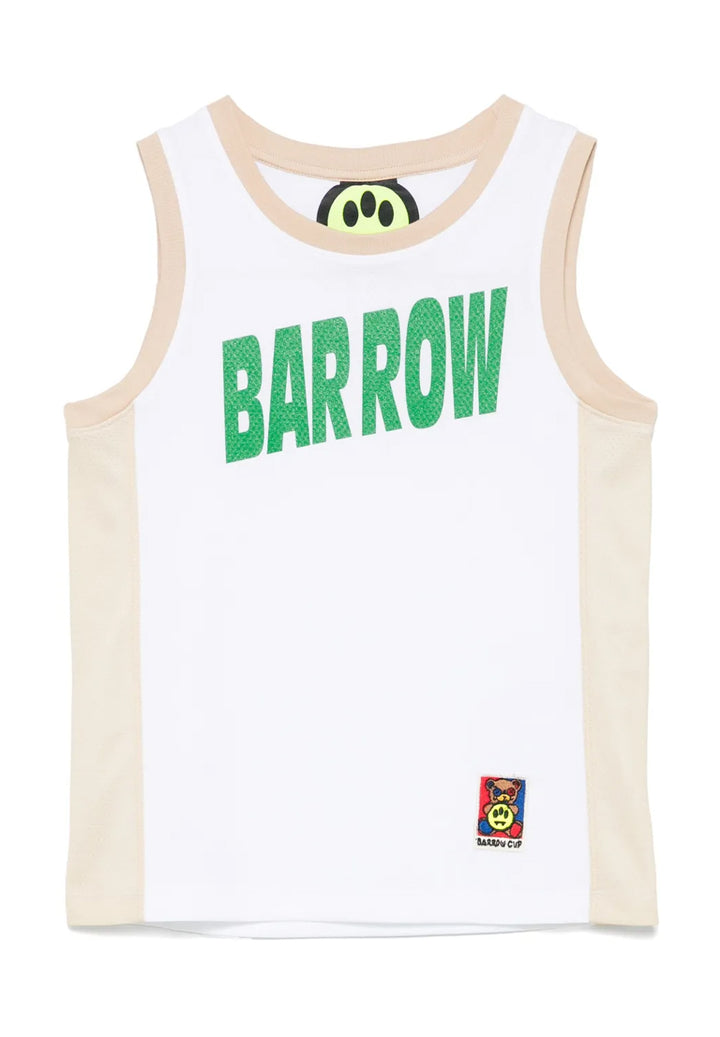 Weißes Tanktop für Jungen