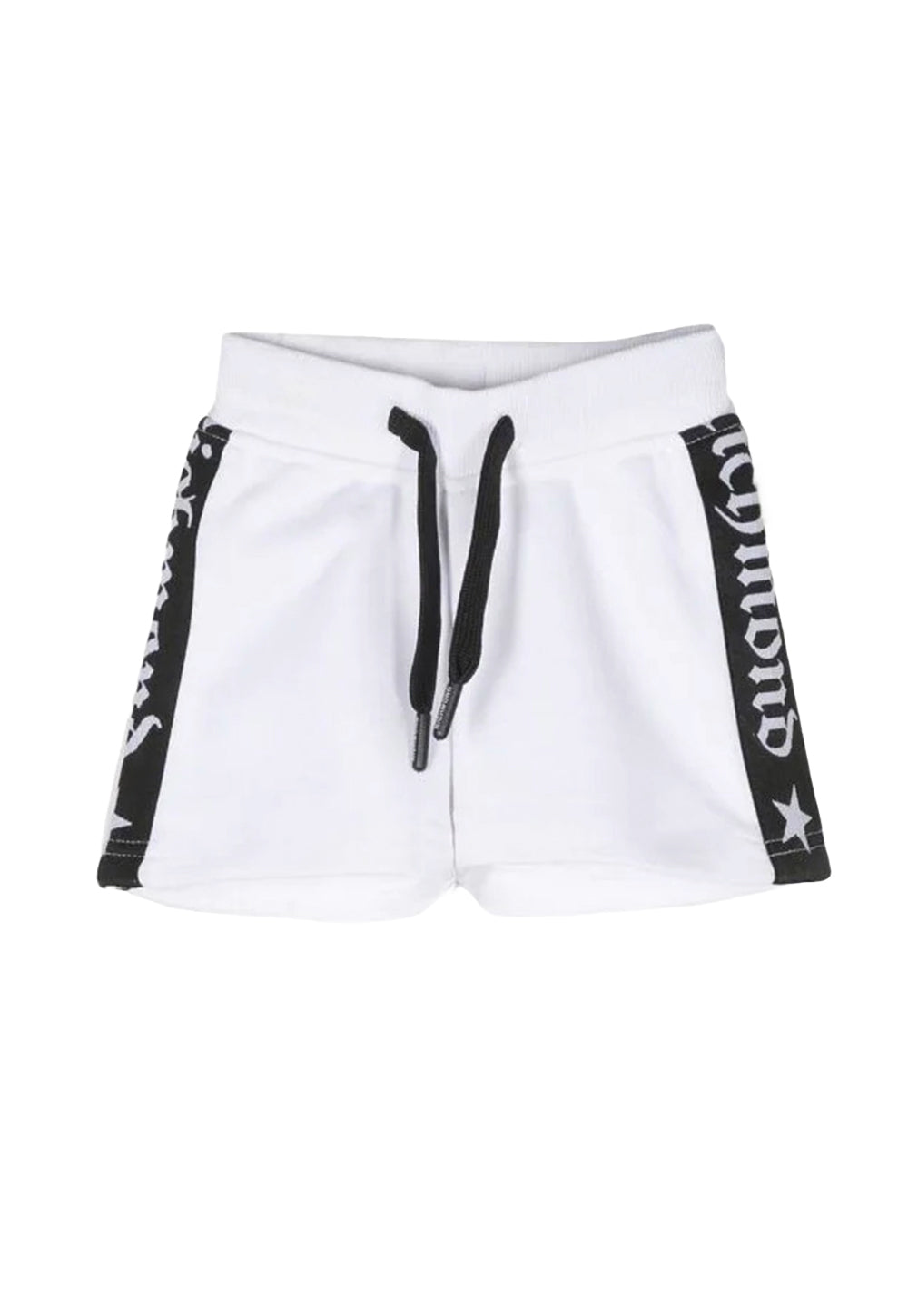 Bermuda felpa bianco per neonato - Primamoda kids