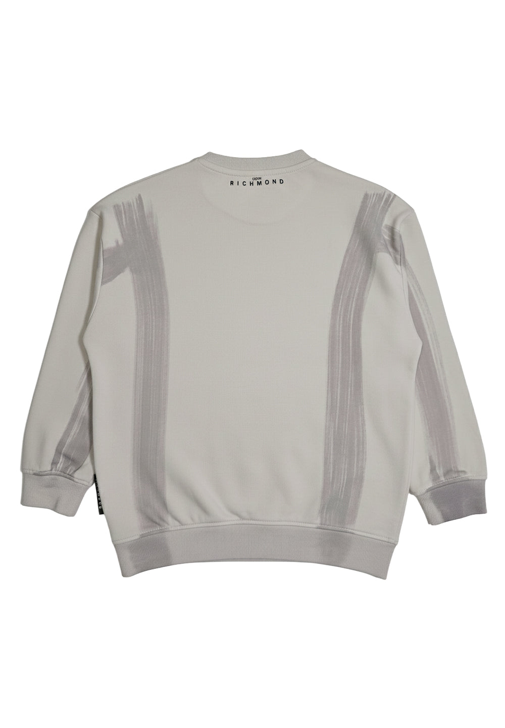 Graues Sweatshirt mit Rundhalsausschnitt für Jungen