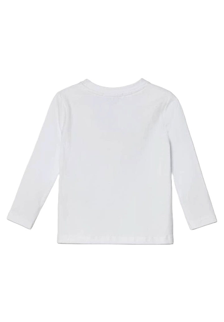 T-shirt blanc pour bébé fille