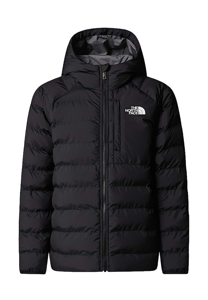 Chaqueta reversible negra para niño