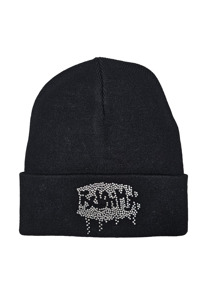 Chapeau noir pour fille