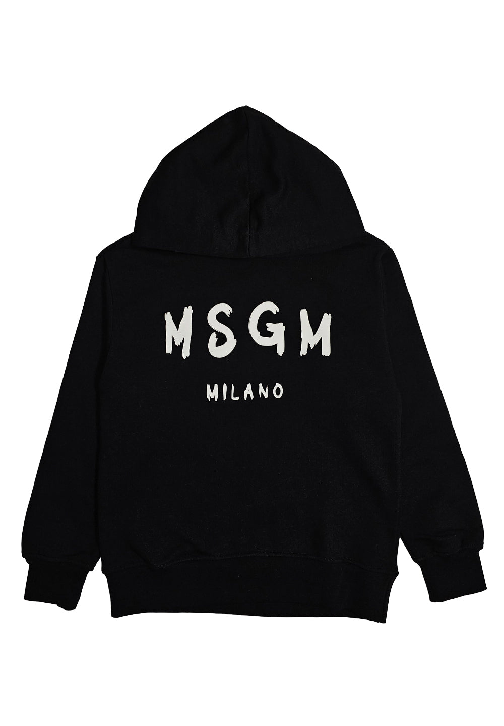 Black hooded sweatshirt for kids