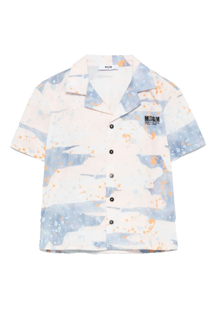 Camisa multicolor para niño
