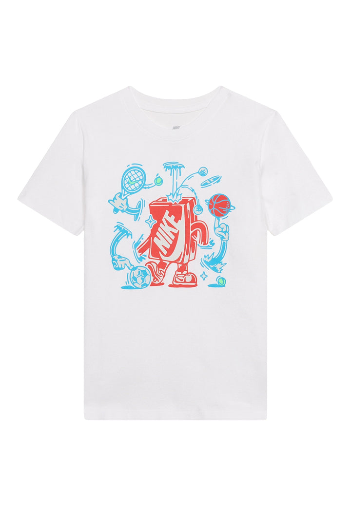 Camiseta blanca para niño