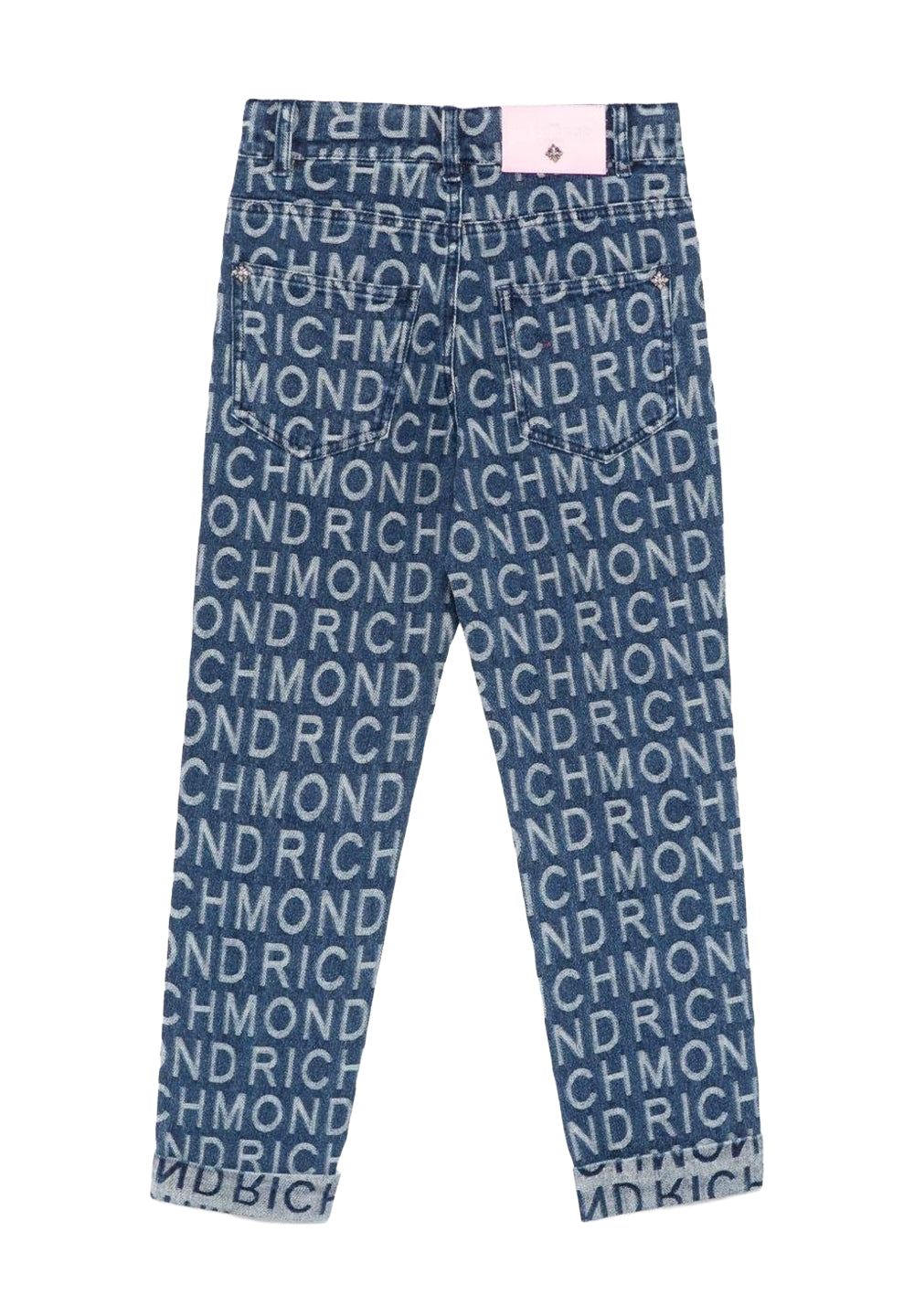 Denim blue jeans for girls