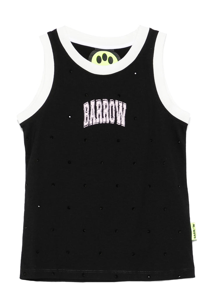 Schwarzes Tanktop für Mädchen
