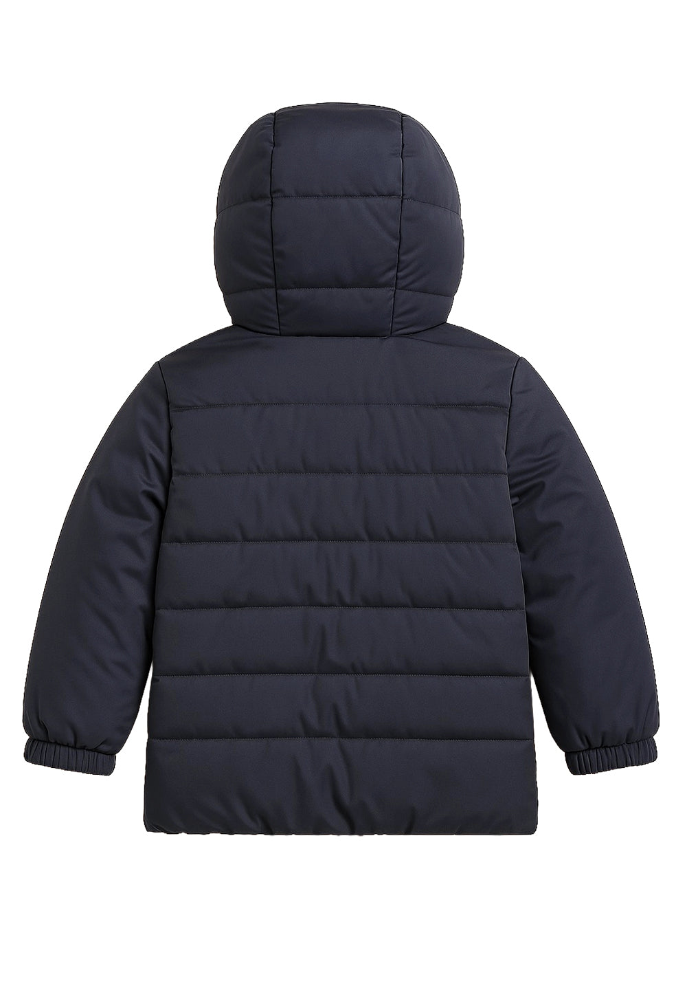 Chaqueta reversible azul para bebé