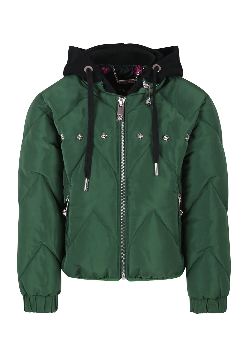 Green jacket for a boy
