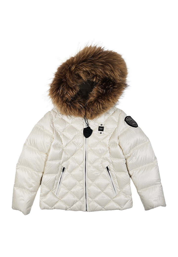 Chaqueta blanca para niña