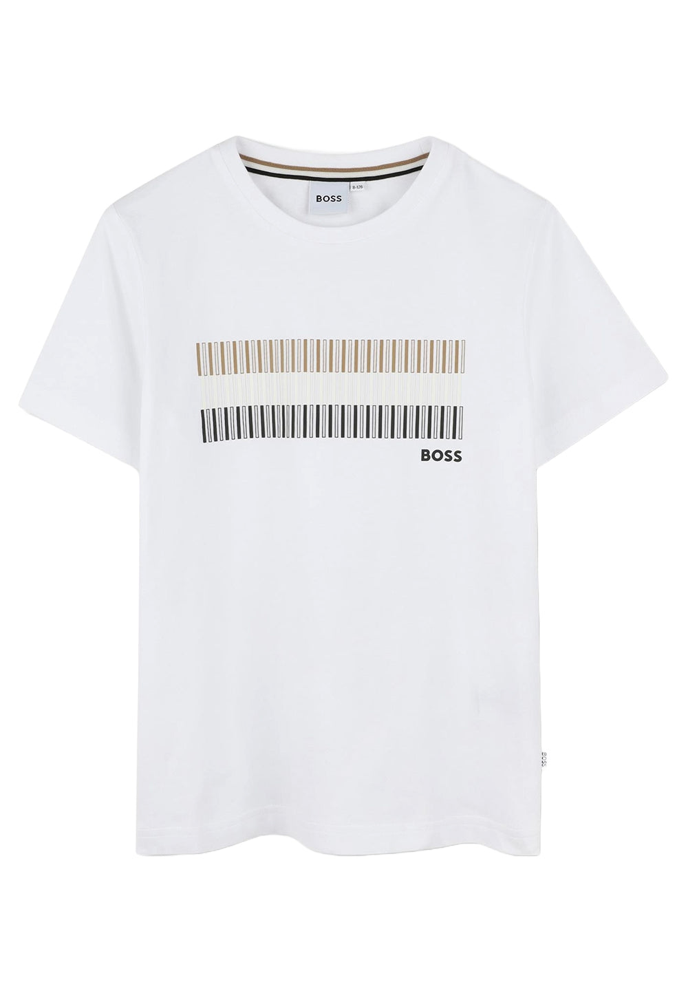 Weißes T-Shirt für Jungen