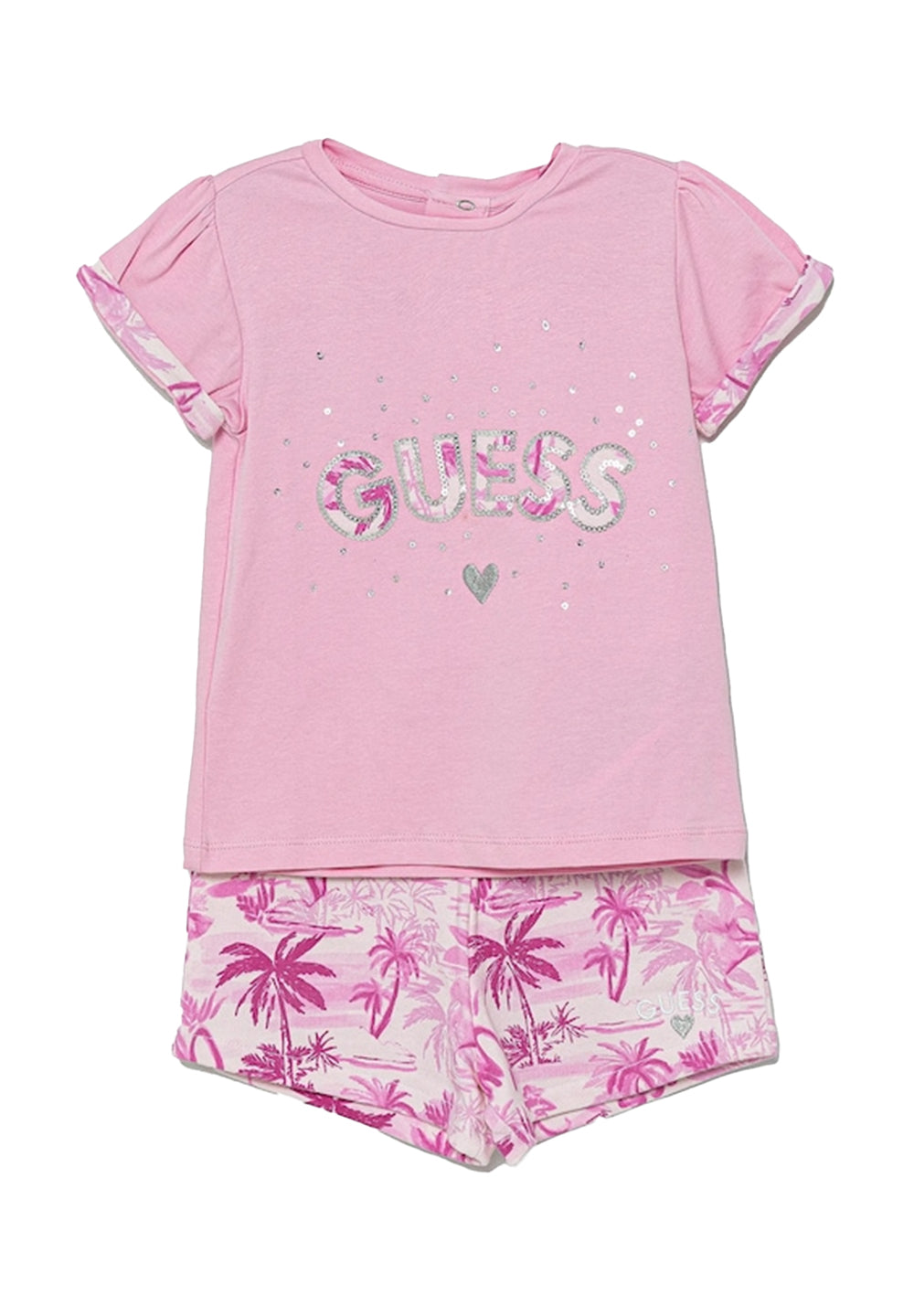 Baby girl's pink outfit