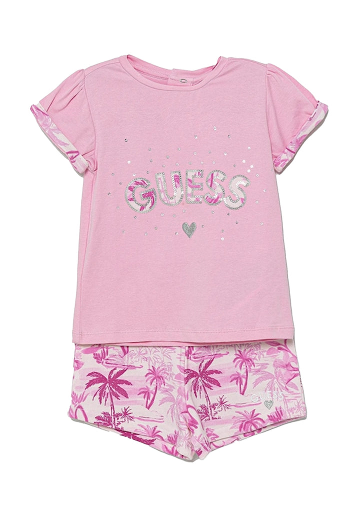 Baby girl's pink outfit