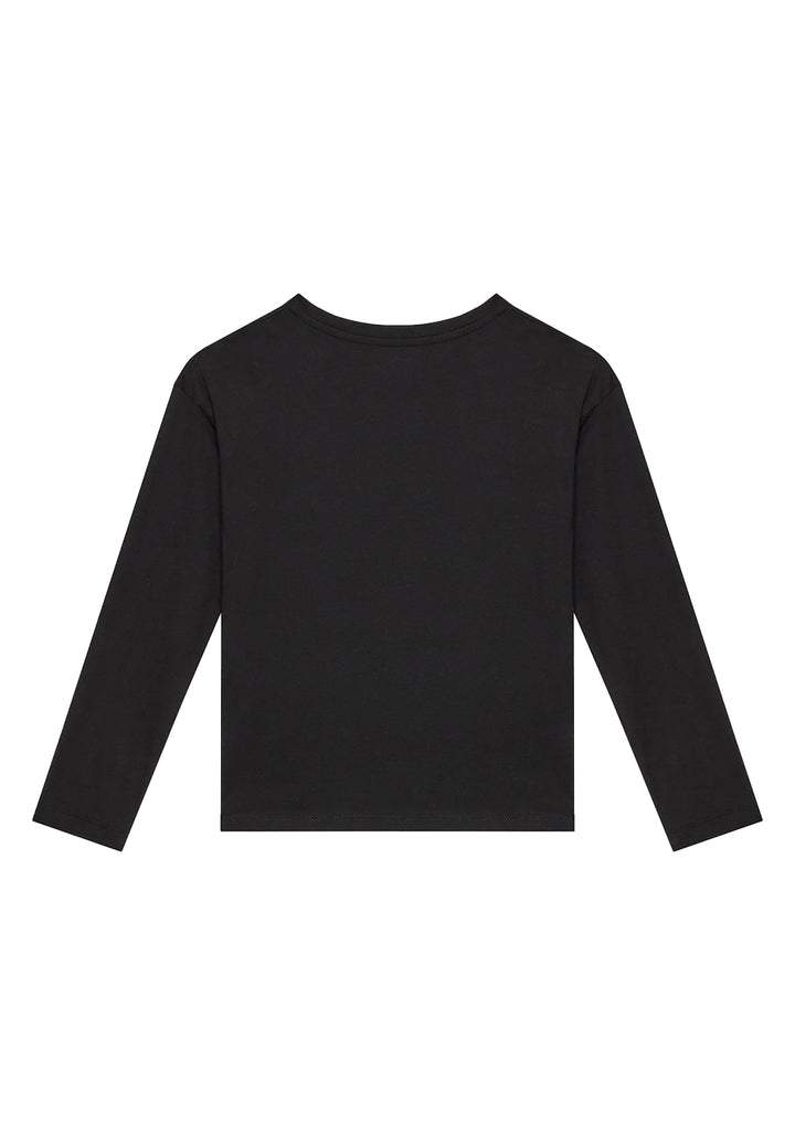 Camiseta negra para niña