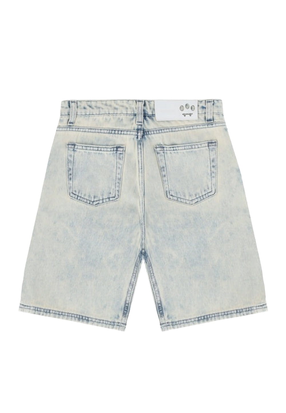Blue denim Bermuda shorts for boys