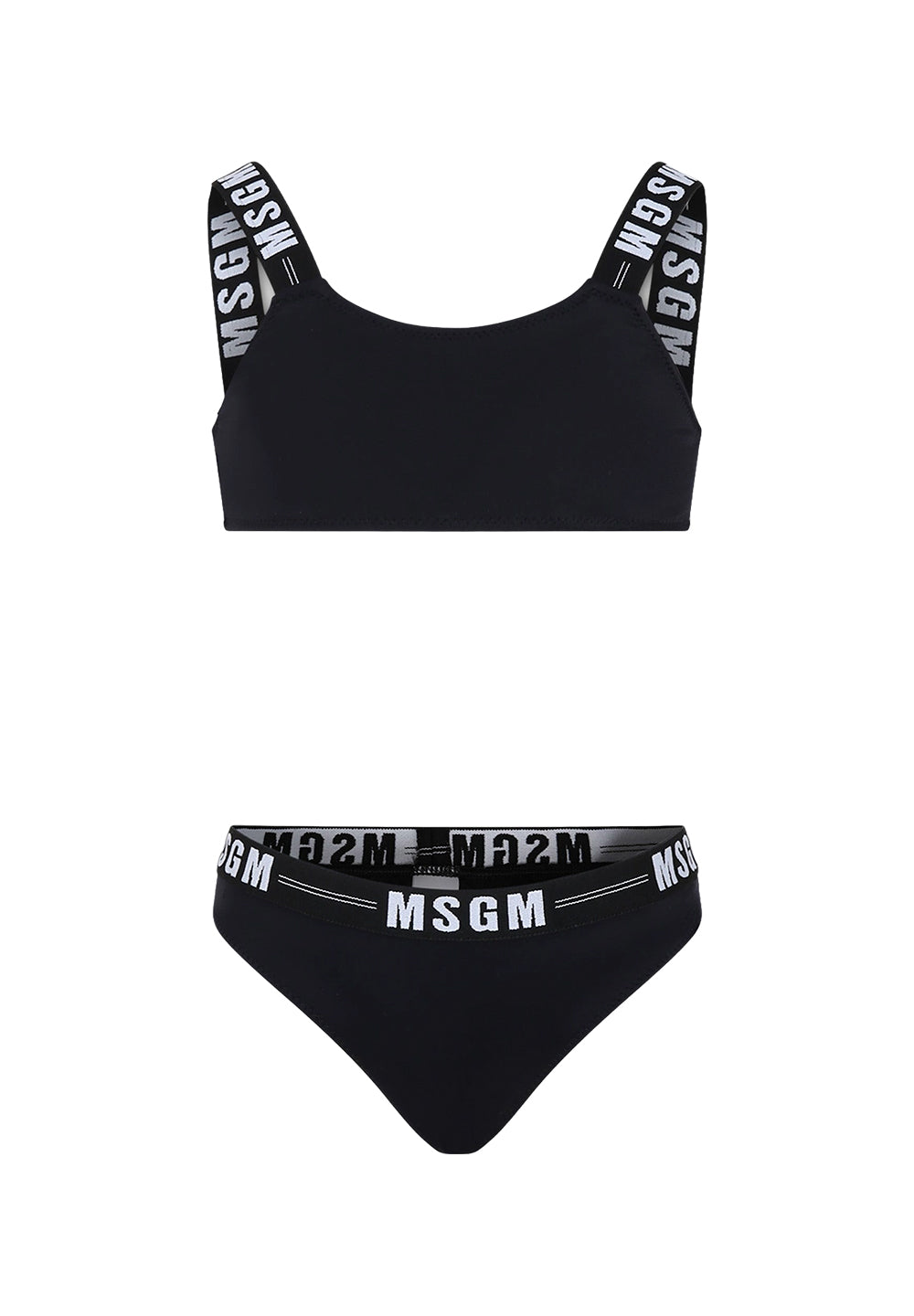 Costume bikini nero per bambina - Primamoda kids