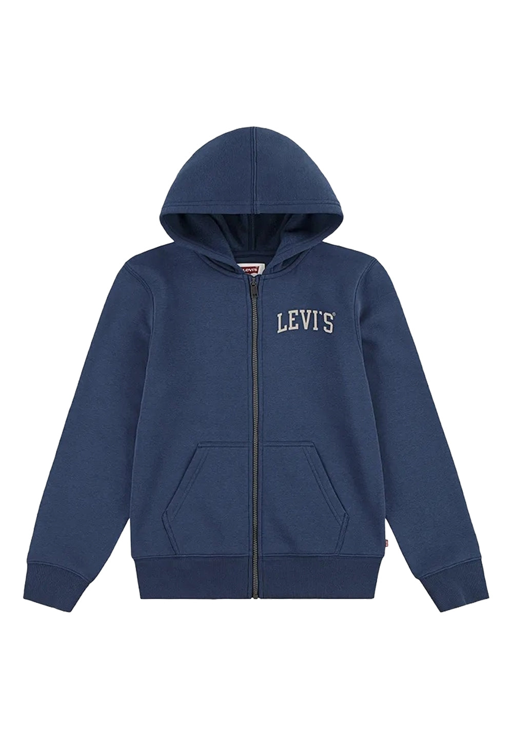 Blaues Sweatshirt mit Reißverschluss für Jungen