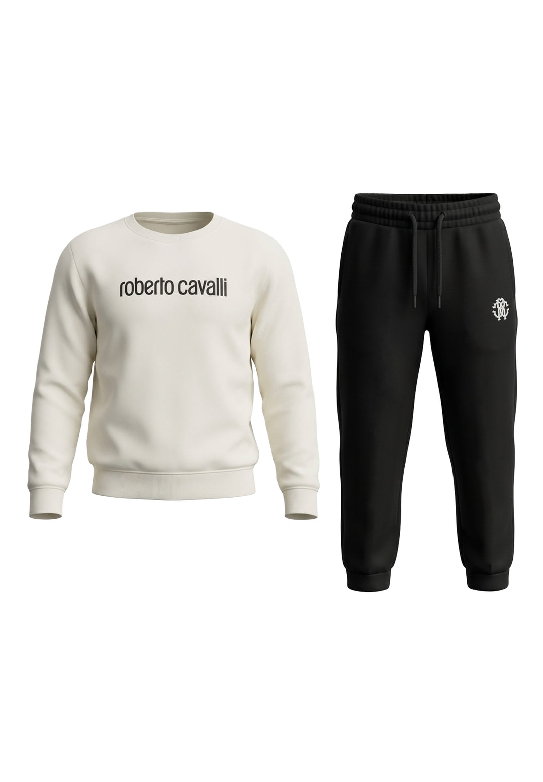 Black and white tracksuit for kids