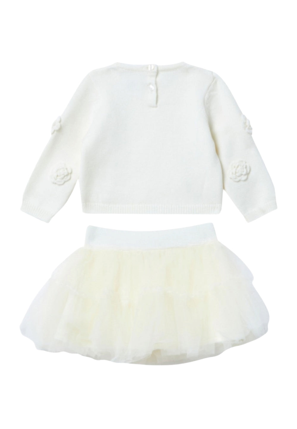 Vestido color crema para bebé