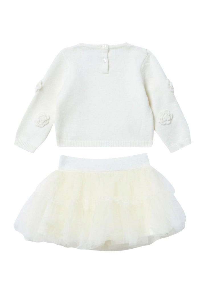Vestido color crema para bebé