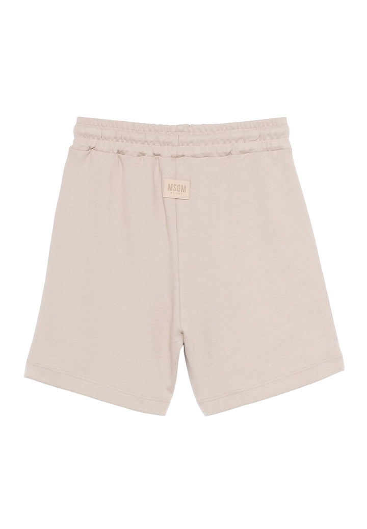 Bermudas beige para niño