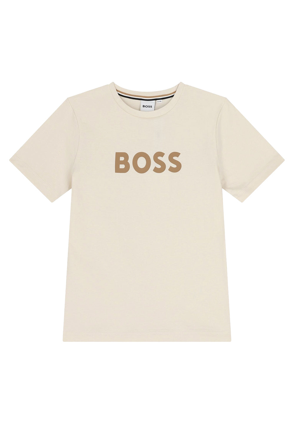 Beige T-shirt for boys