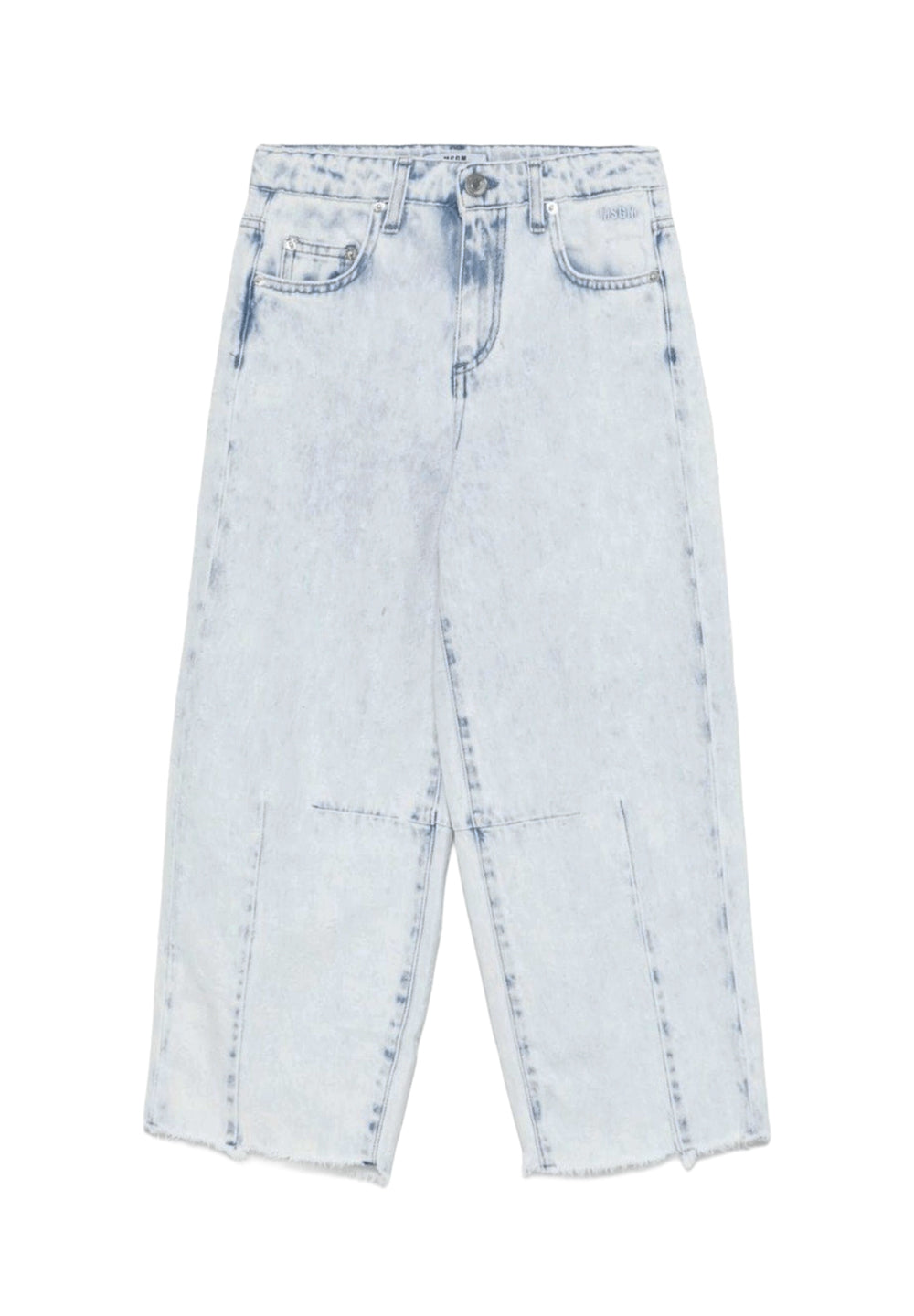 Jeans azul denim claro para niña