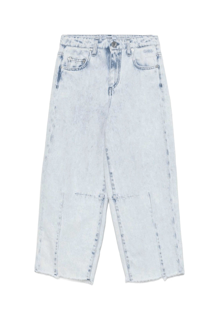Jeans azul denim claro para niña